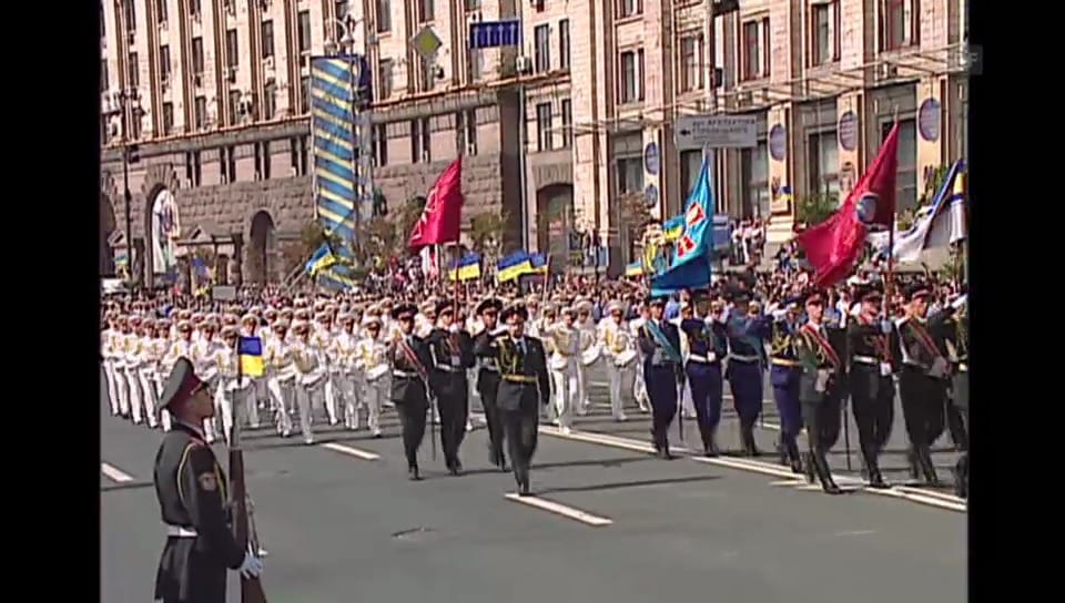 Militärparade in Kiew