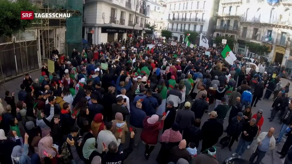 Proteste gegen Wahl in Algerien