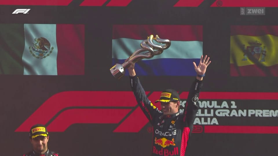 Am Sonntag: Verstappen feiert in Monza seinen Rekordsieg