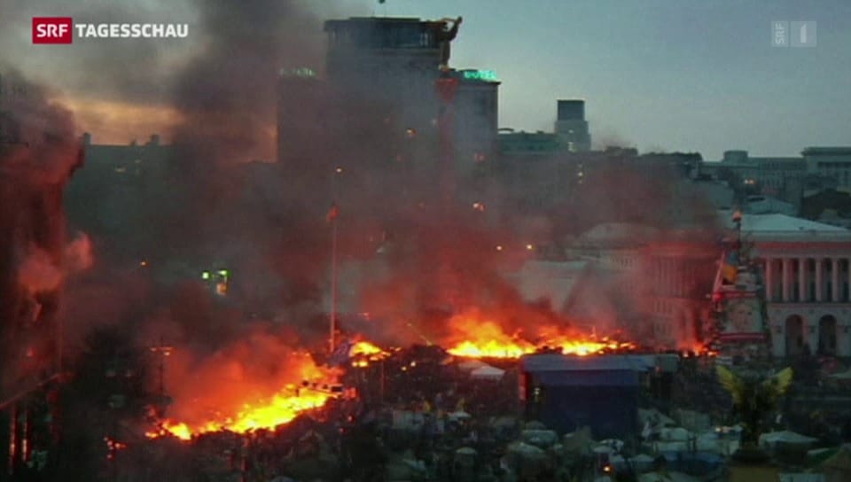 Ausschreitungen in Kiew