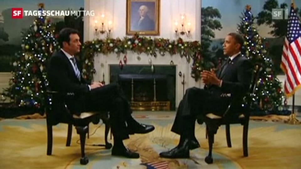 Obama und Boehner verhandeln Fiskal-Klippe (Tagesschau 14.12.12)