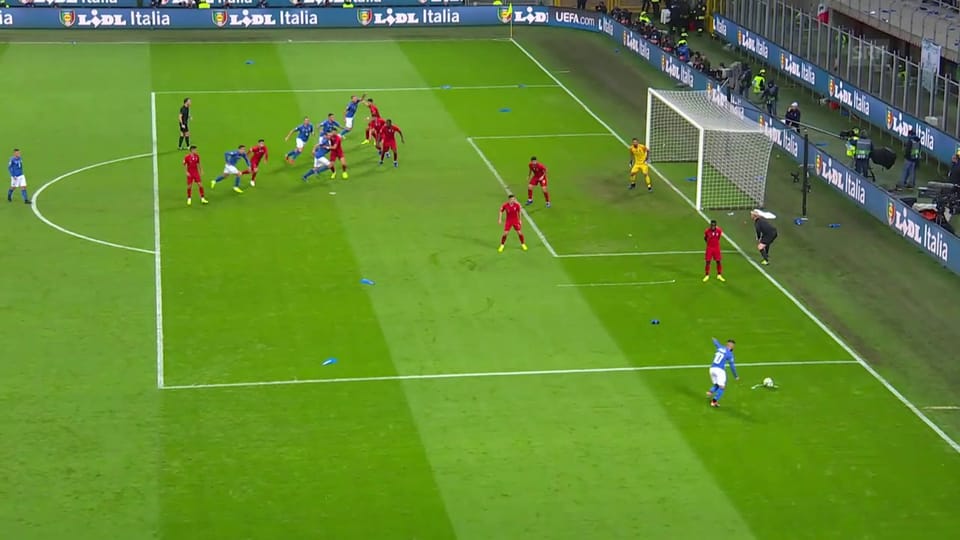 Portugal dank 0:0 in Italien für Finalturnier qualifiziert (Highlights)