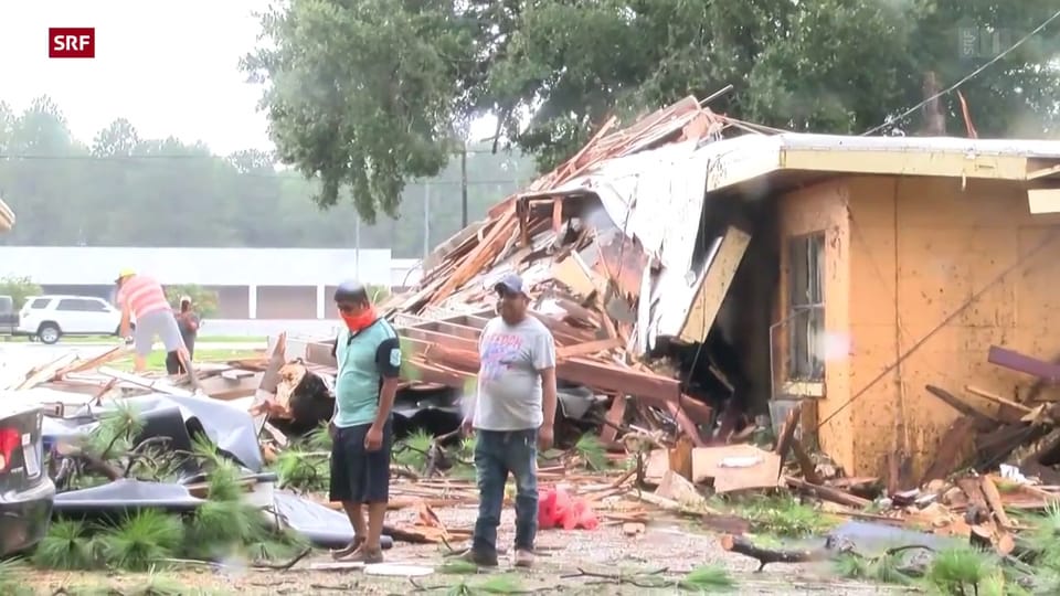 Todesopfer und Stromausfall wegen Hurrikan Ida