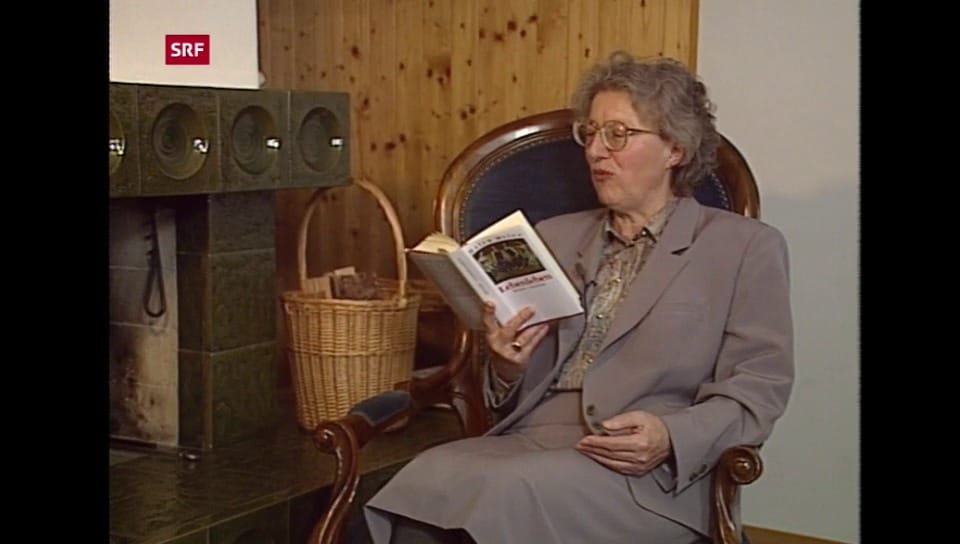 Aus Archiv (1989): Helen Meier und ihr erster Roman «Lebenleben»