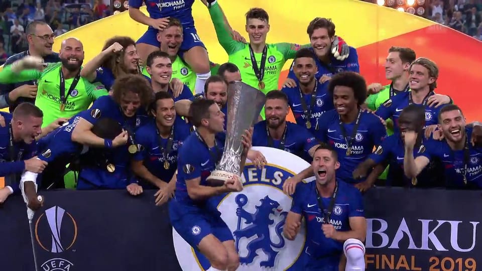 Aus dem Archiv: Chelsea gewinnt den EL-Pokal 2019
