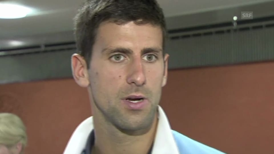 Novak Djokovic im Interview