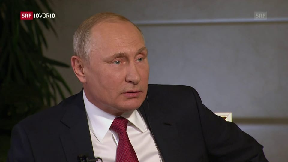 Putin reagiert scharf auf Frage zur Krim-Annexion