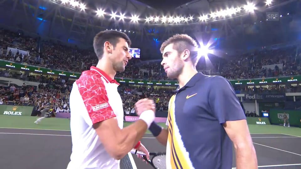 Djokovic - Coric: Highlights aus dem Schanghai-Endspiel