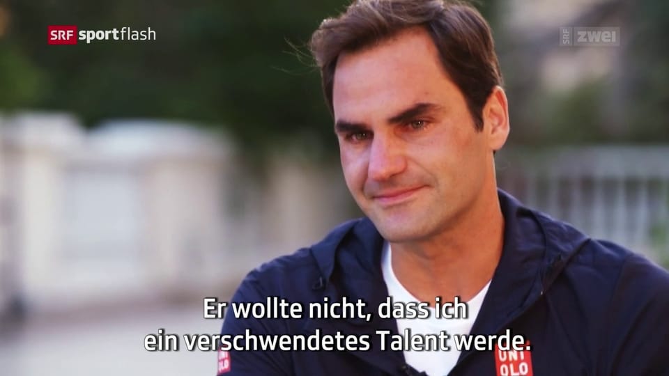 Federer lässt seinen Gefühlen freien Lauf