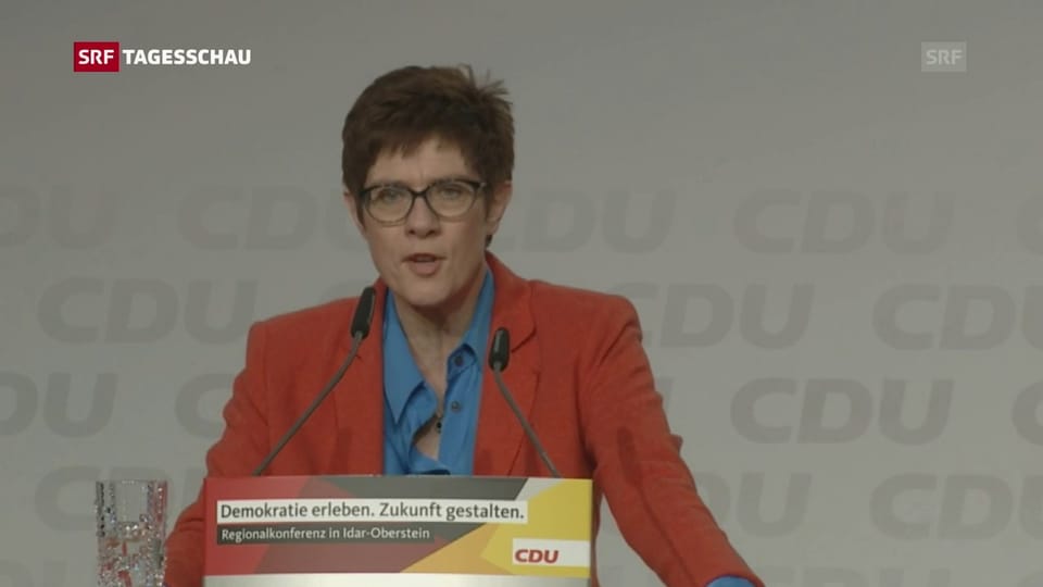 Die neue CDU-Chefin: bodenständig und volksnah