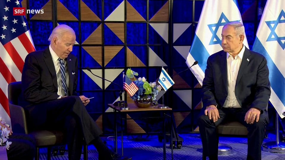 US-Präsident Joe Biden ist in Israel eingetroffen