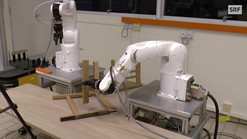 Roboter bauen Ikea-Stuhl in 20 Minuten auf