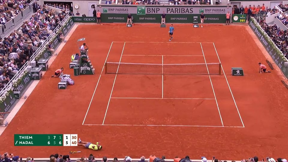 Aus dem Archiv: Die Live-Highlights bei Nadal - Thiem