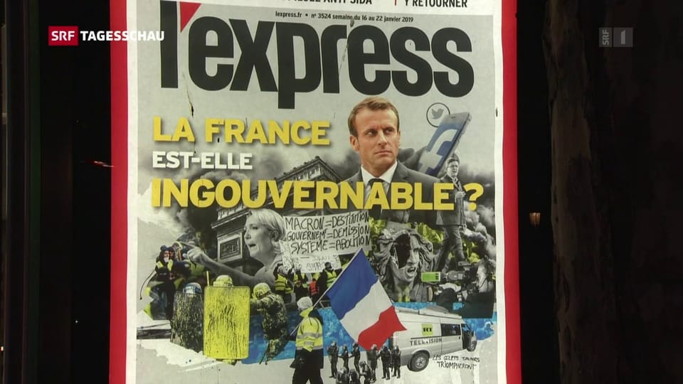Aus dem Archiv: Die «nationale Debatte» in Frankreich geht weiter