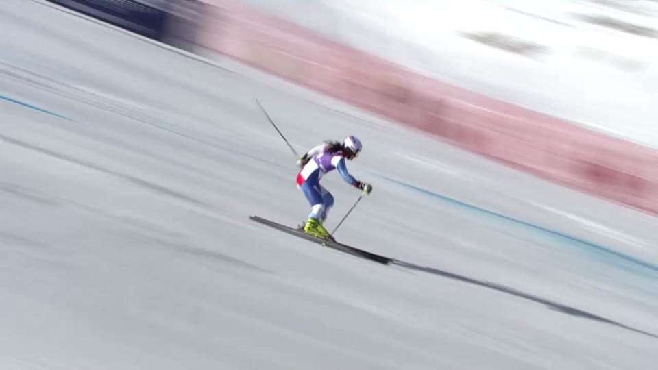 Ski: Der 2. Lauf von Jasmina Suter («sportlive»)
