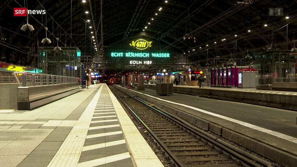 Archiv: Bahnstreik in Deutschland