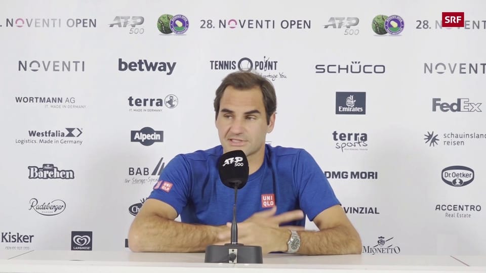 Federer: «Ich wollte nichts Falsches sagen» (engl.)