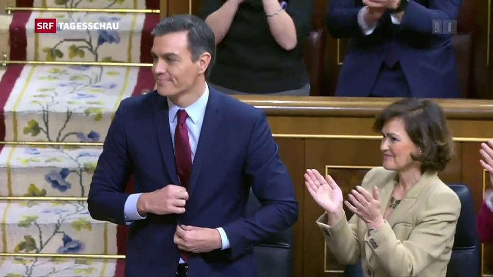 Pedro Sanchez bleibt Ministerpräsident Spaniens