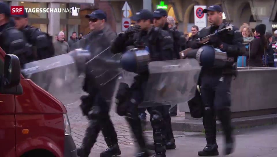 Grosses Polizei-Aufgebot in Basel