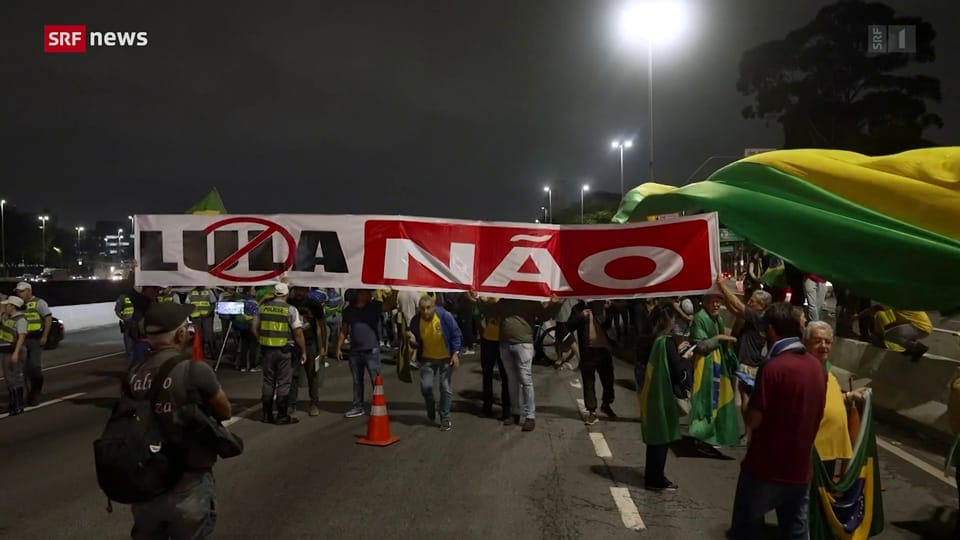 Wahlen in Brasilien: Bolsonaro-Anhänger protestieren