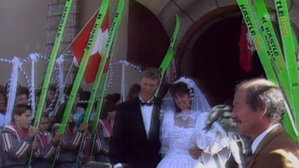 Hochzeit Zurbriggen, Sportpanorama 30.09.1989