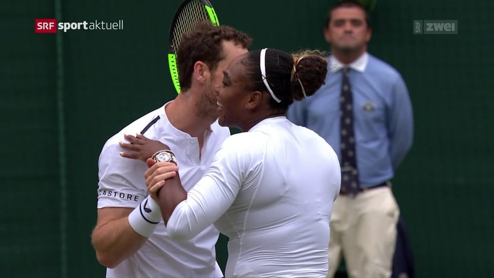 Der vorläufig letzte Wimbledon-Sieg von Murray/Williams