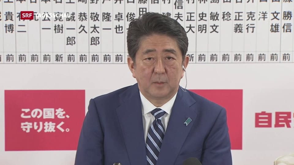 Abe steuert auf Wahlsieg in Japan zu