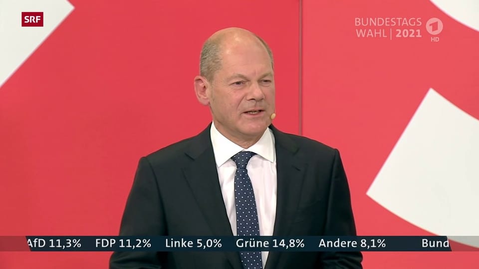 Scholz: «Viele Bürgerinnen und Bürger wollen, dass der nächste Kanzler Olaf Scholz heisst»