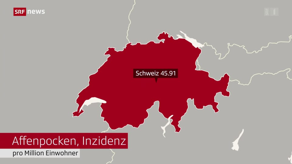 In der Schweiz hapert es mit der Beschaffung von Impfstoff gegen Affenpocken
