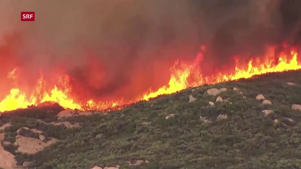 Waldbrände in Kalifornien greifen rasant um sich