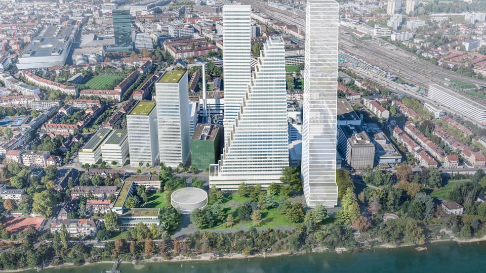 Roche plant in Basel einen dritten Turm