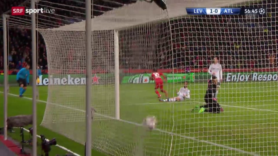 Leverkusens 1:0-Sieg im Hinspiel