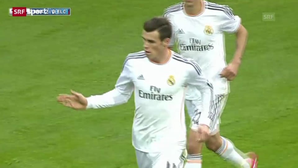 Gareth Bale ist in Madrid angekommen («sportlive», 25.02.2014)