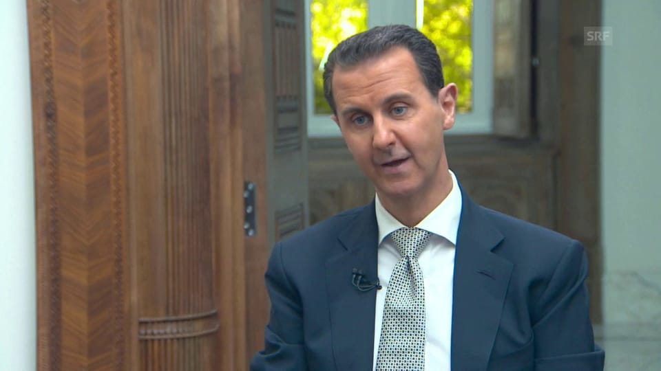 Assad äussert sich zum Chemiewaffenangriff