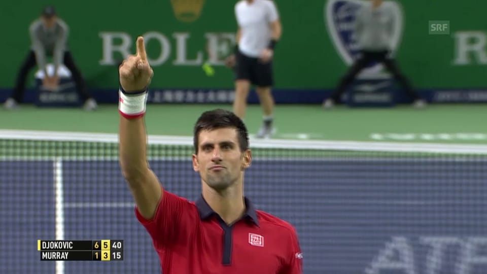 Highlights Djokovic - Murray (unkommentiert, Quelle: SNTV) 
