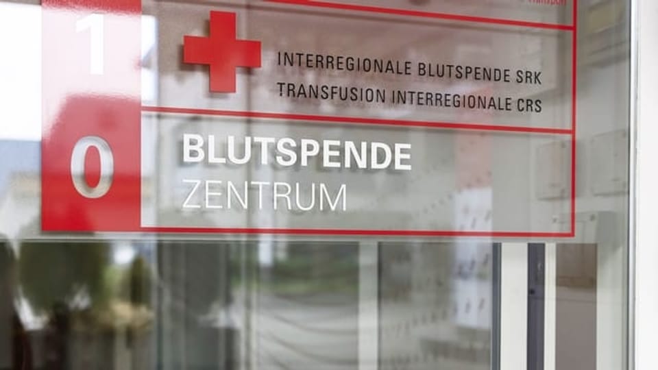Blutspende-Sperre für Europareisende