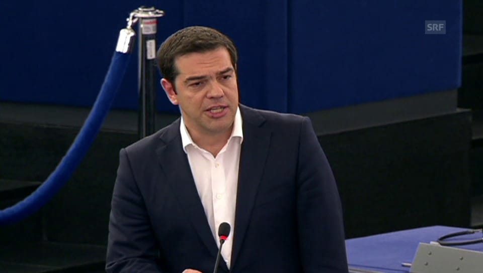 Tsipras vor EU-Parlament: «Ein europäisches Problem»