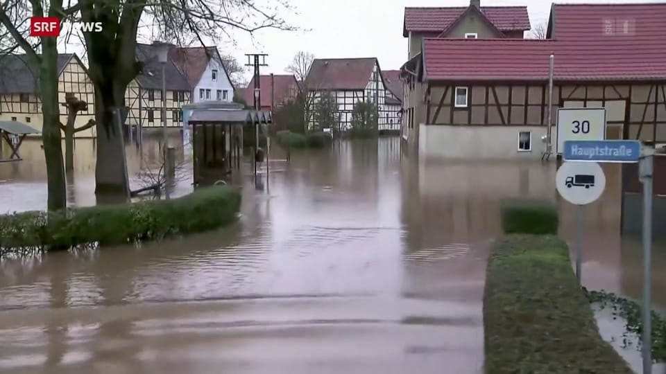 Hochwasserlage in Deutschland bleibt angespannt