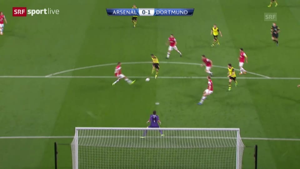 CL: Arsenal - Dortmund