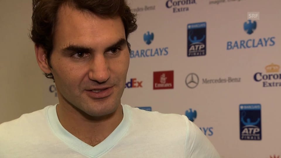 Tennis: Interview mit Roger Federer