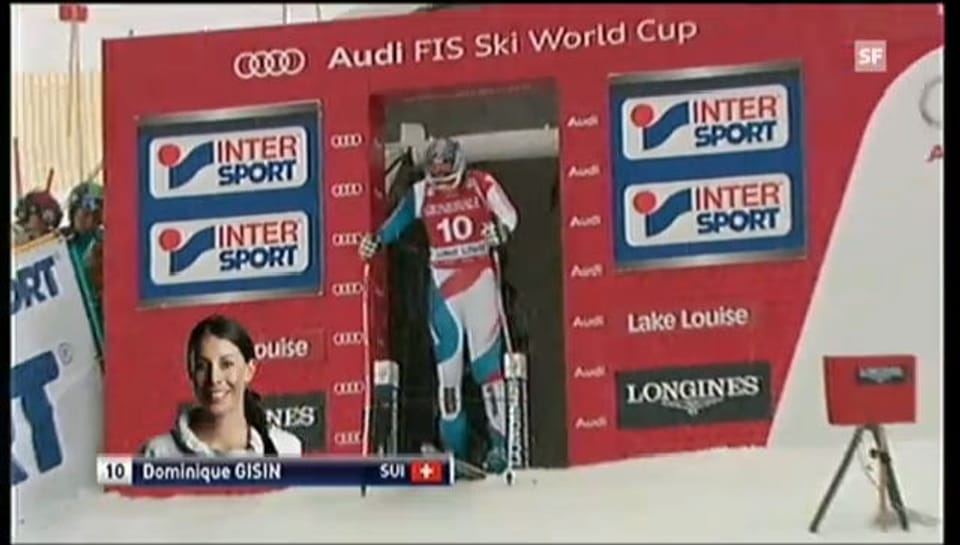 Ski alpin: Die Fahrt von Dominique Gisin («sportlive»)