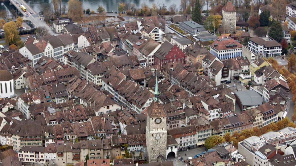 Linke Städte: Das Phänomen trifft unterdessen auch mittelgrosse Städte, wie Aarau oder Baden