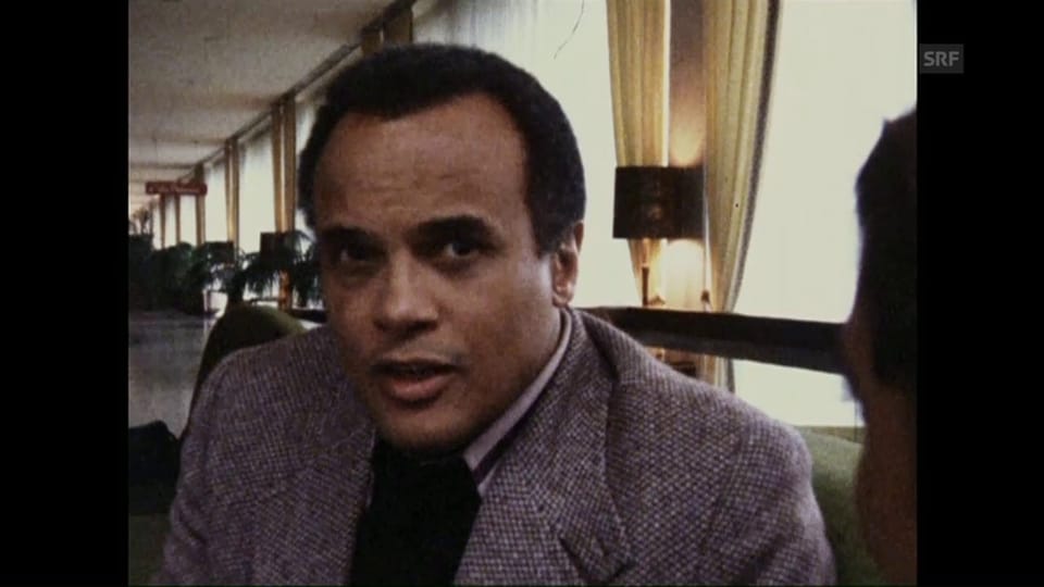 Harry Belafonte spricht in der Sendung «Karussel» über sein Engagement (31.10.1979)