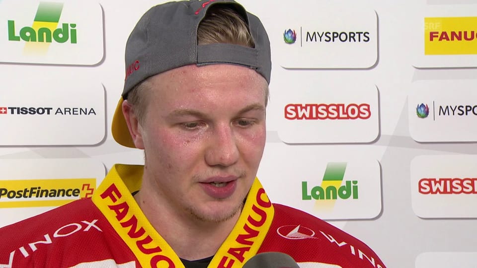 Rajala: «Antti war wütend nach dem 1. Drittel» (Engl.)