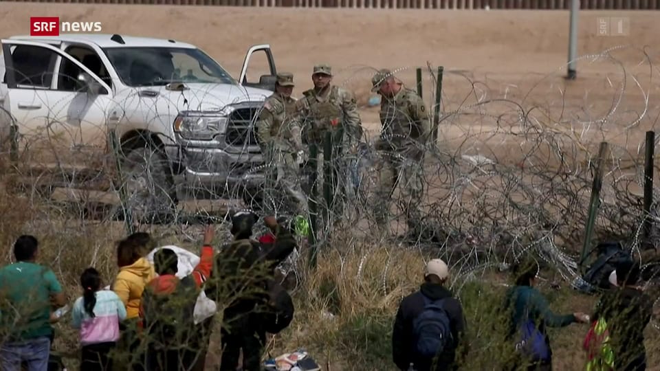 Wahlkampf am Stacheldrahtzaun: Trump und Biden an der Grenze zu Mexiko