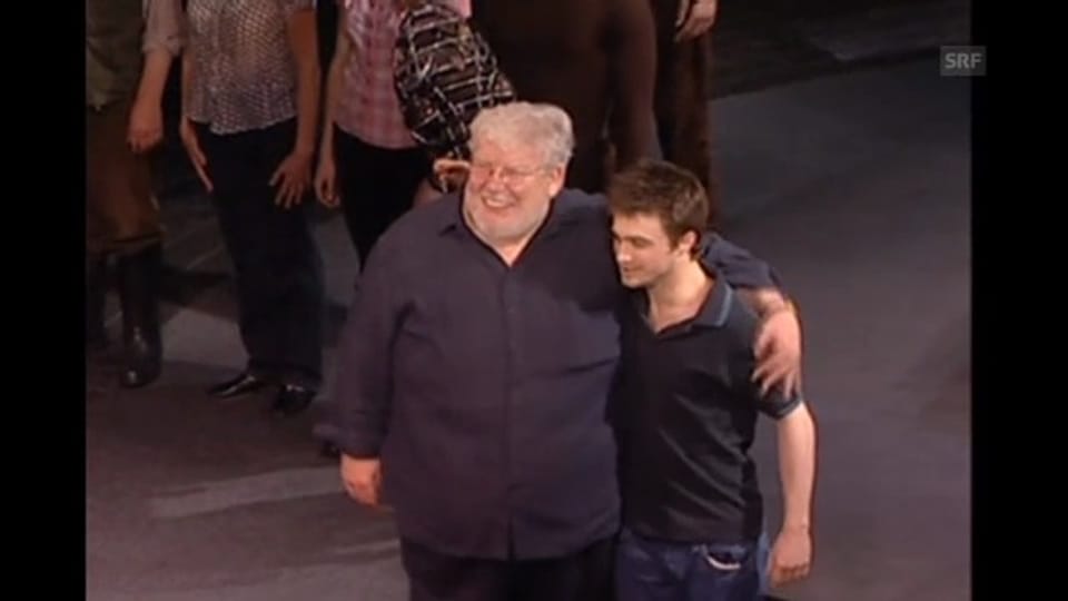 Richard Griffiths und Daniel Radcliffe standen auch gemeinsam auf der Theaterbühne