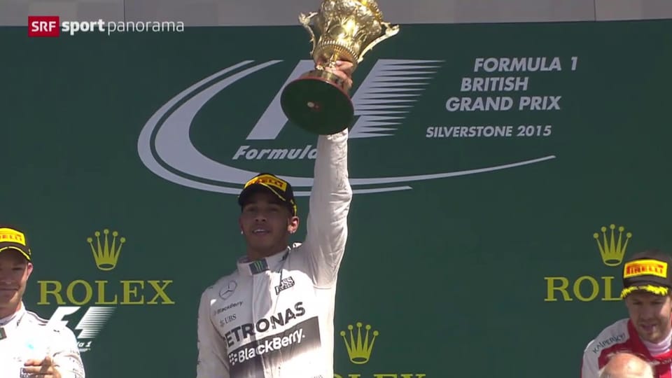 Lewis Hamilton gewinnt GP in Silverstone