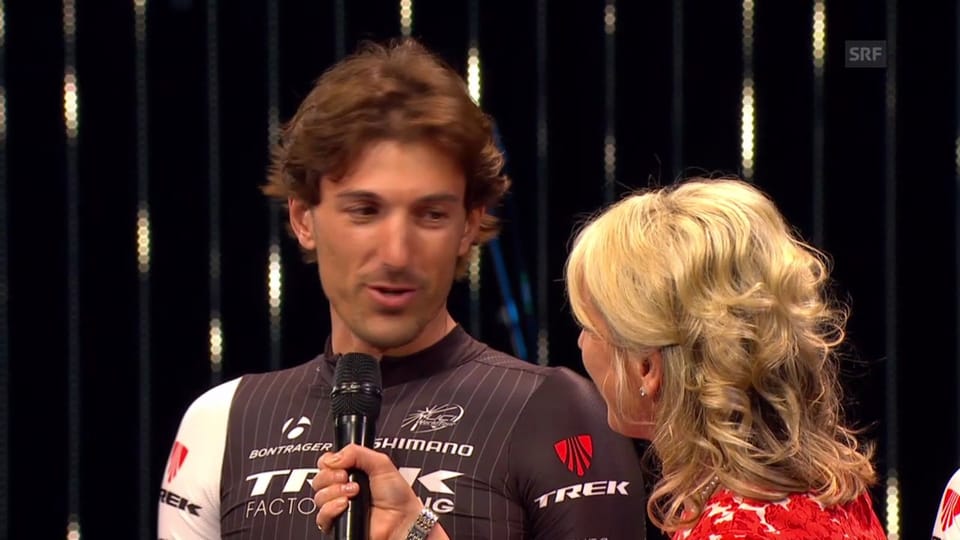 Fabian Cancellara bei der Team-Präsentation