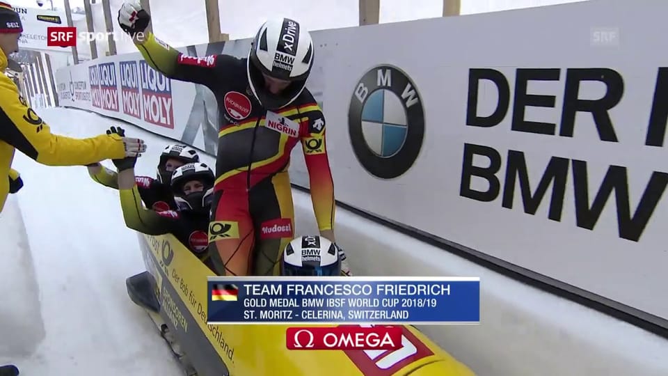 Friedrich gelingt Doppel-Erfolg in St. Moritz