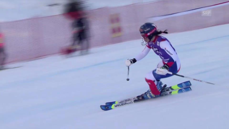 Slalomlauf von Dominique Gisin («sportlive», 12.01.2014)